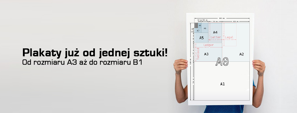 Plakaty już od jednej sztuki!